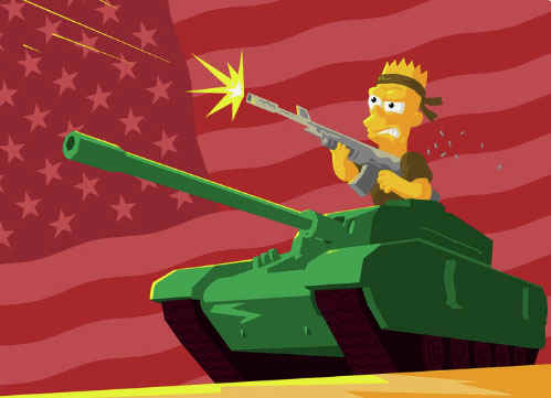BartSimpsonTank.jpg (62085 bytes)